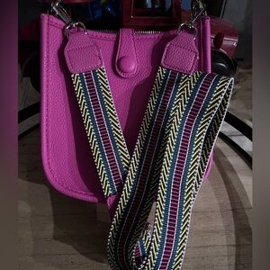 Pink BC crossbody bag